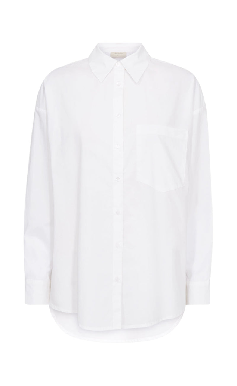 Freequent Skjorte - Jolle - Brilliant White