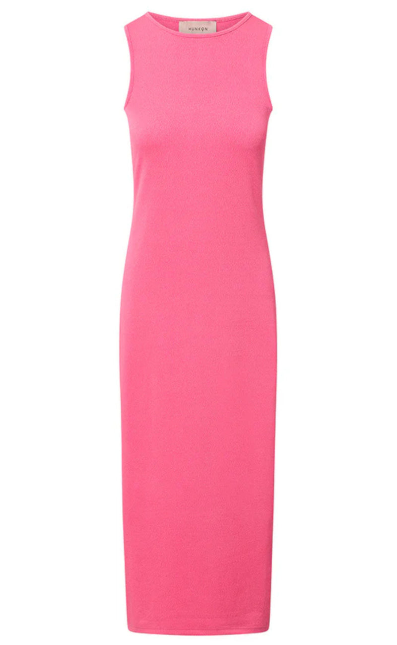 Hunkøn Kjole - Roxy - Neon Pink