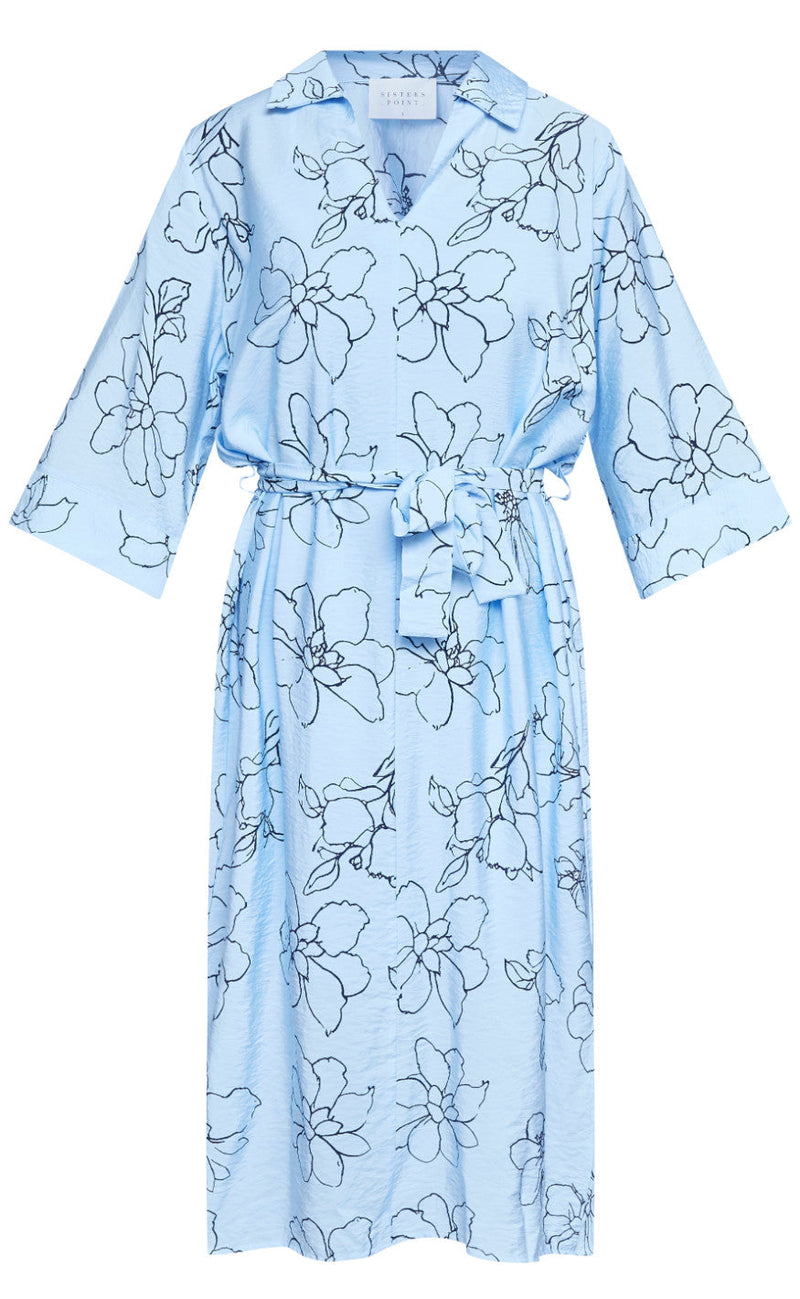 Sisters Point Kjole - Valya - L. Blue/Navy