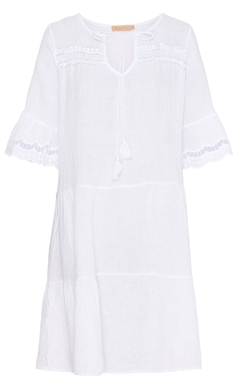 Marta Du Chateau Kjole - 93972 - White