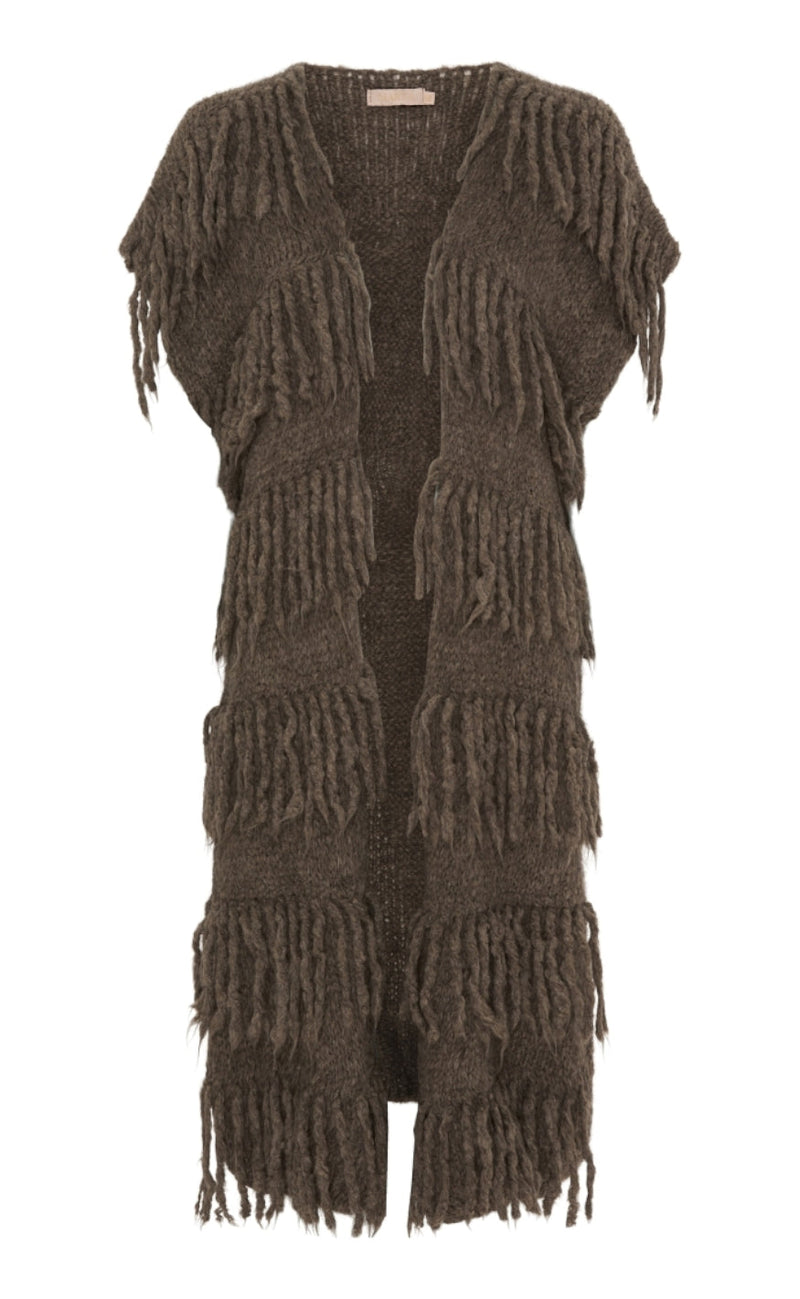 Marta Du Chateau Vest - 9029 Karla - Fango