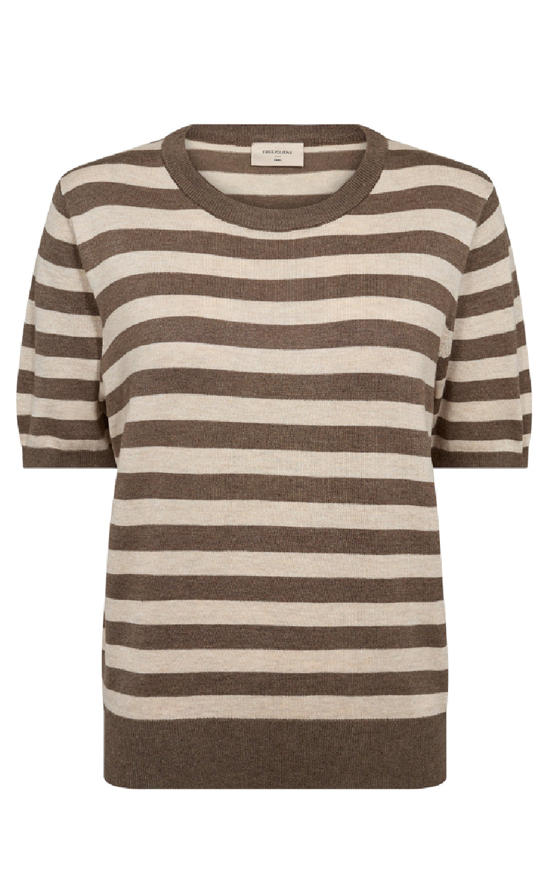 Freequent Bluse - Katie - Morel w. Moonbeam