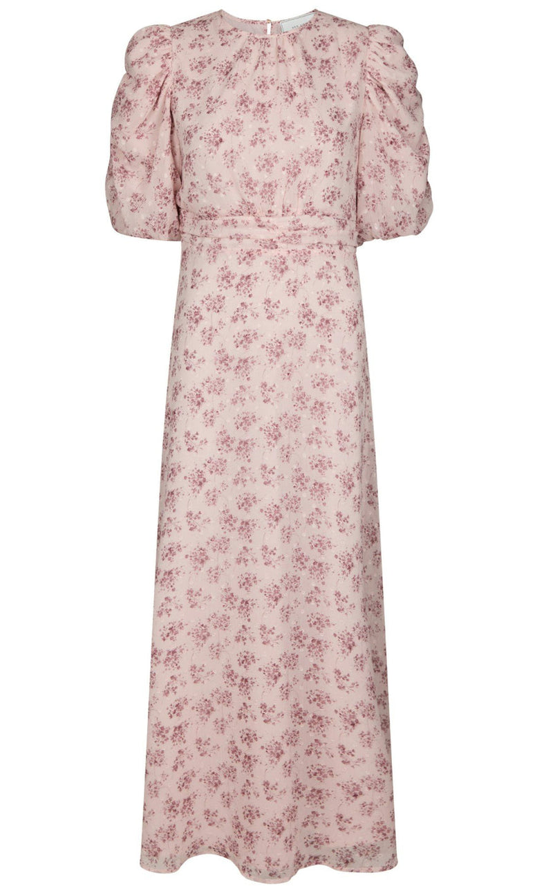 Neo Noir Kjole - Kikka Chiffon - Rose