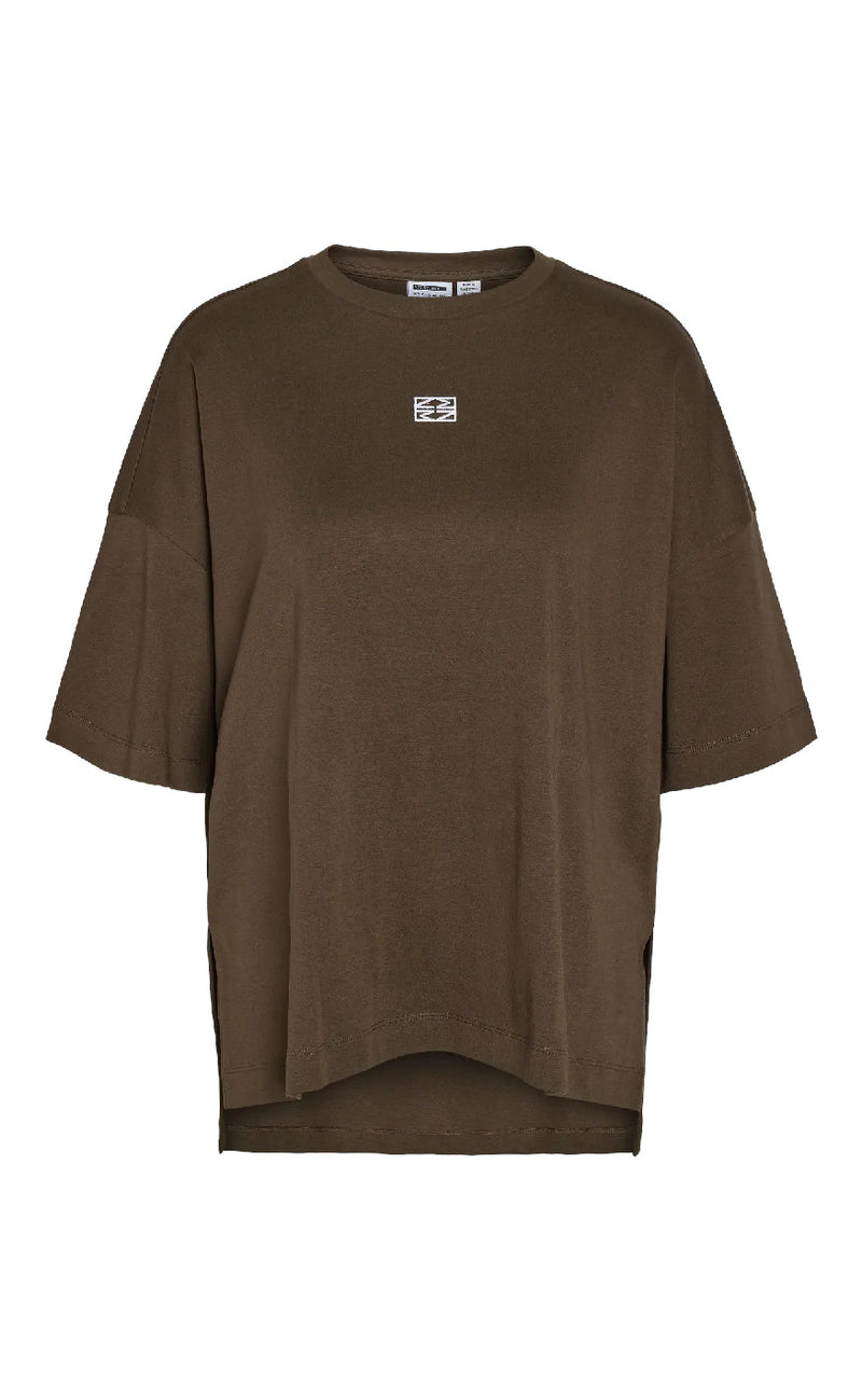 Noisy May T-shirt - Kim - Chocolate Brown