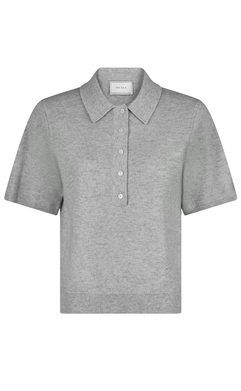 Neo Noir Genser - Gracie - Light Grey Melange