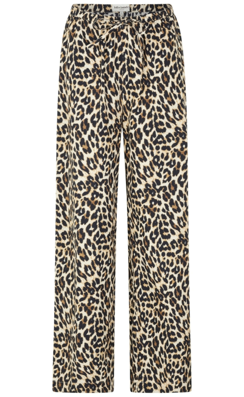 Lollys Laundry Bukser - Rita - Leopard Print