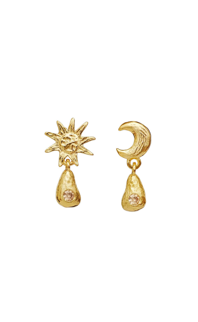 Maanesten Øreringer - Lainy - Gold Colour