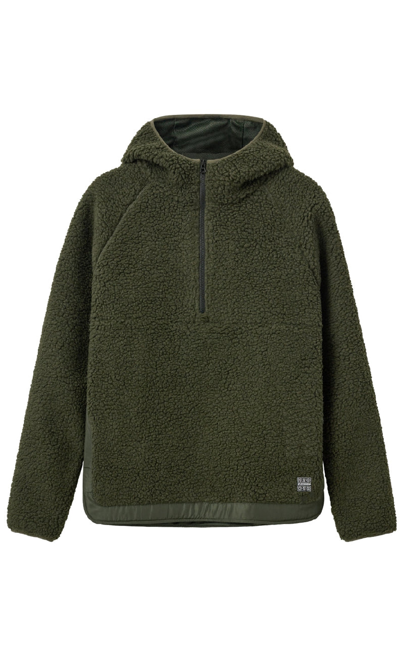 H2O Anorak - Langli Pile - Army