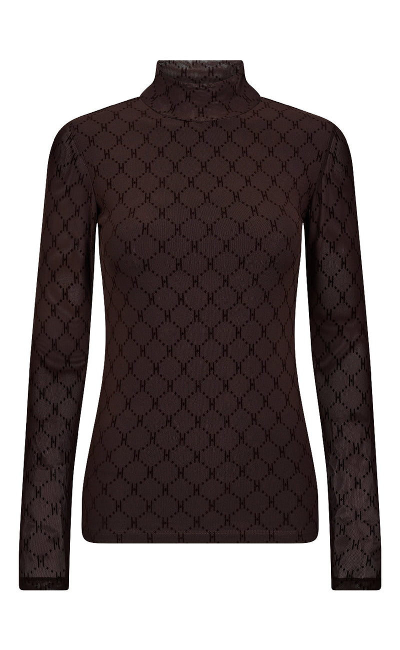 Hype The Detail Bluse - 15 - Brown