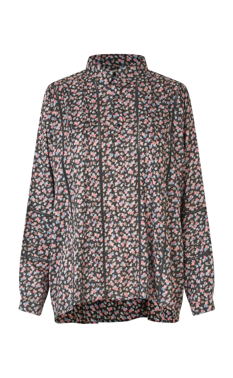 Lollys Laundry Skjorte - Lari LL - Washed Black