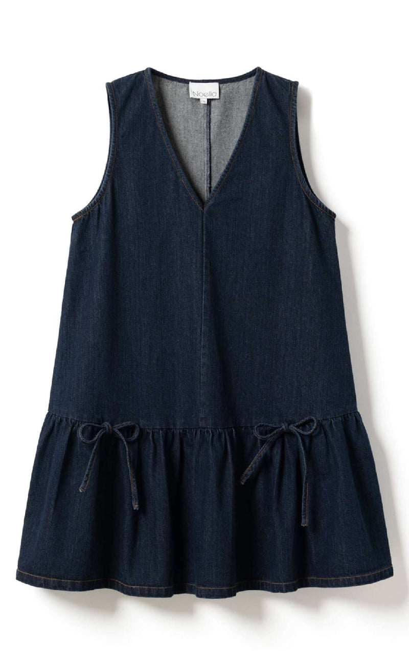 Noella Kjole - Lavona - Blue Unwashed