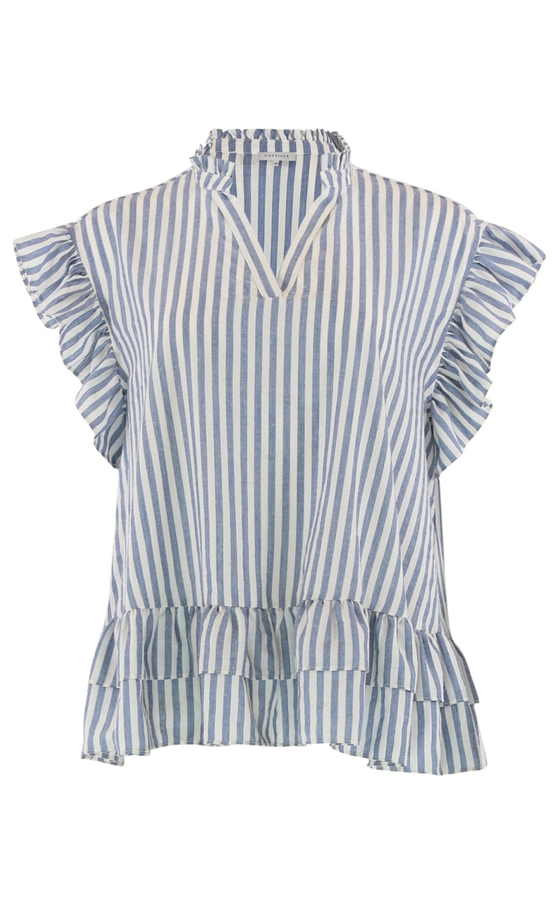 Continue Topp - Lee Stripe - Blue Stripe