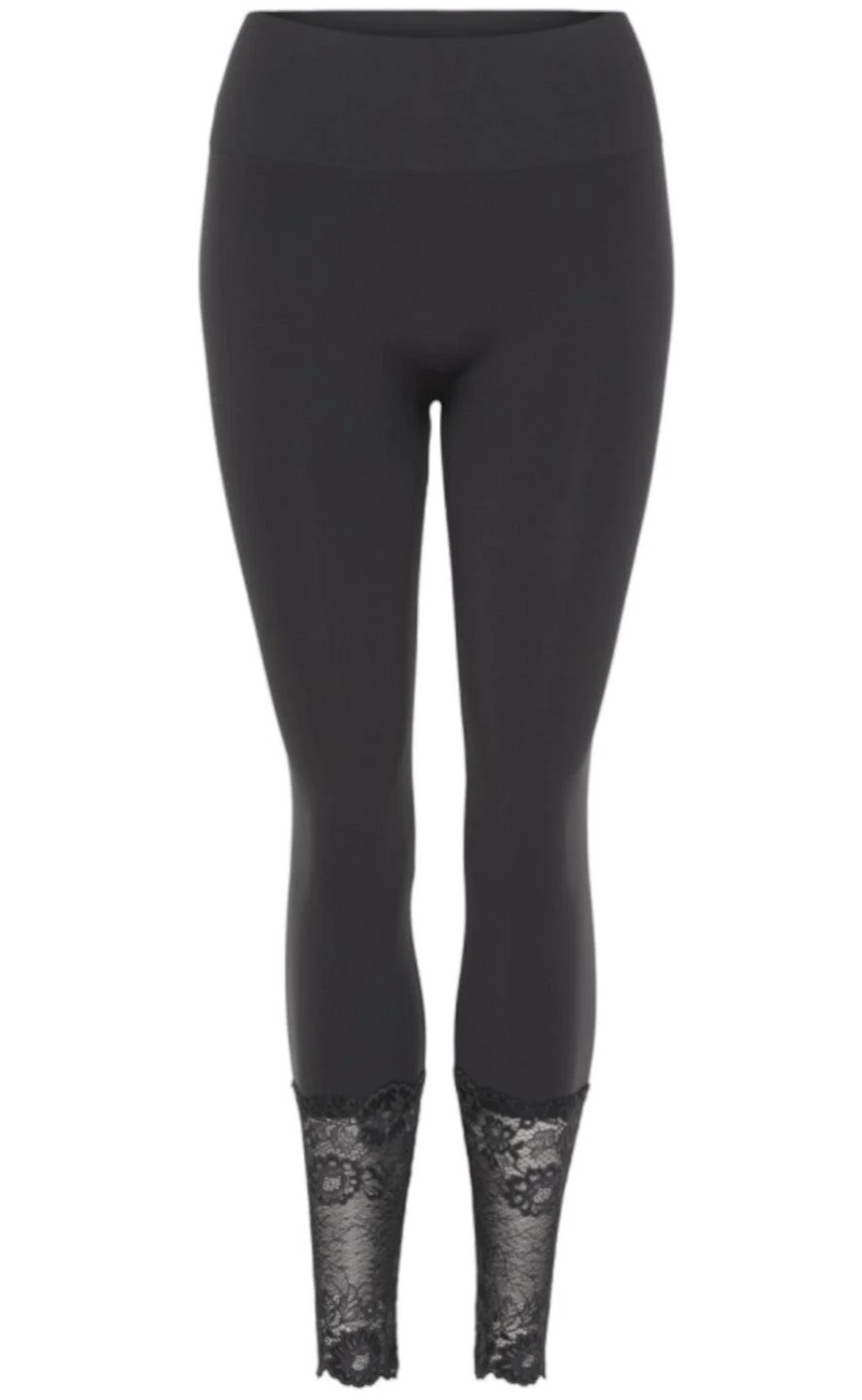 Tim & Simonsen Leggings - Martha Lace One plus- Nero
