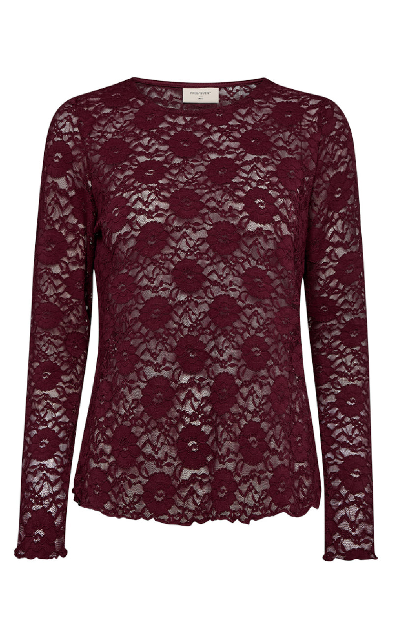 Freequent Bluse - Lennon - Port Royale