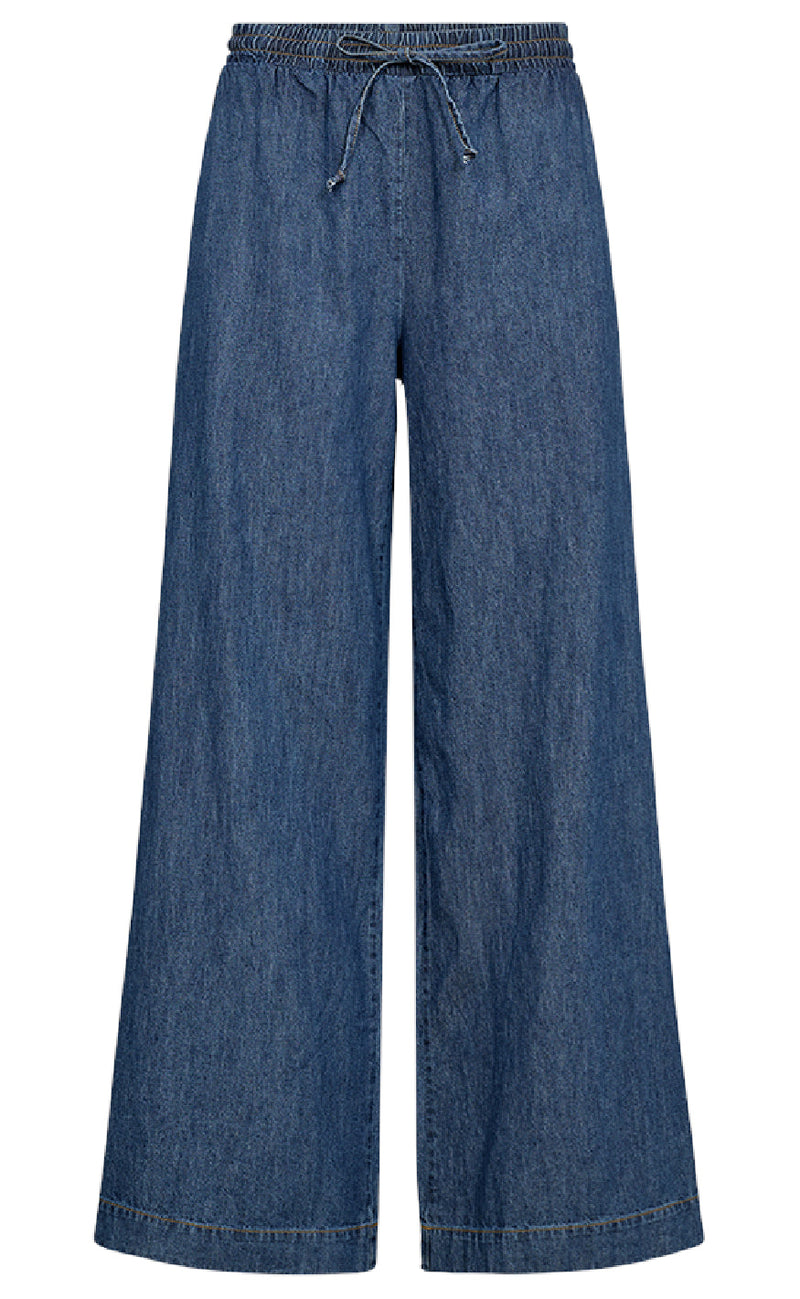 Freequent Bukser - Lisea - Medium Blue Denim
