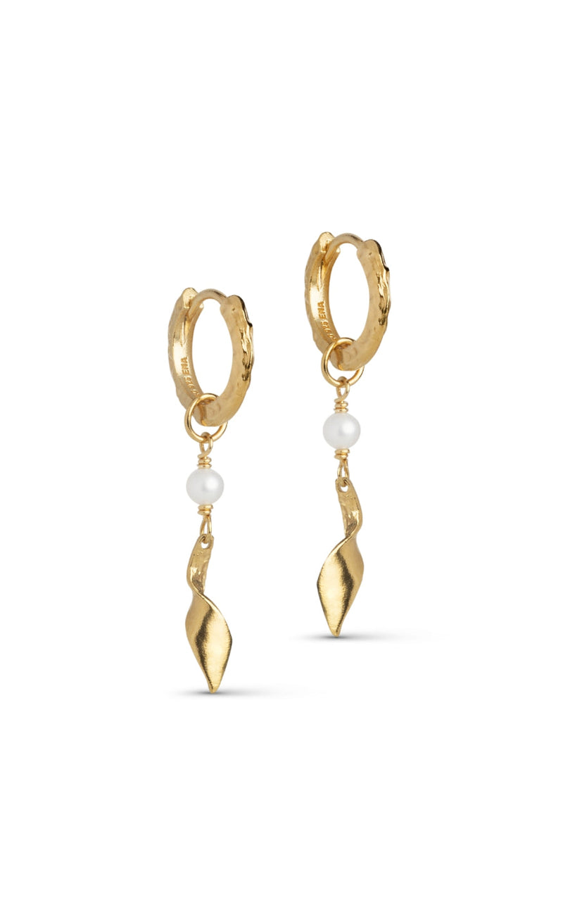 ENAMEL- Copenhagen Øreringer - Hoops may - Gold