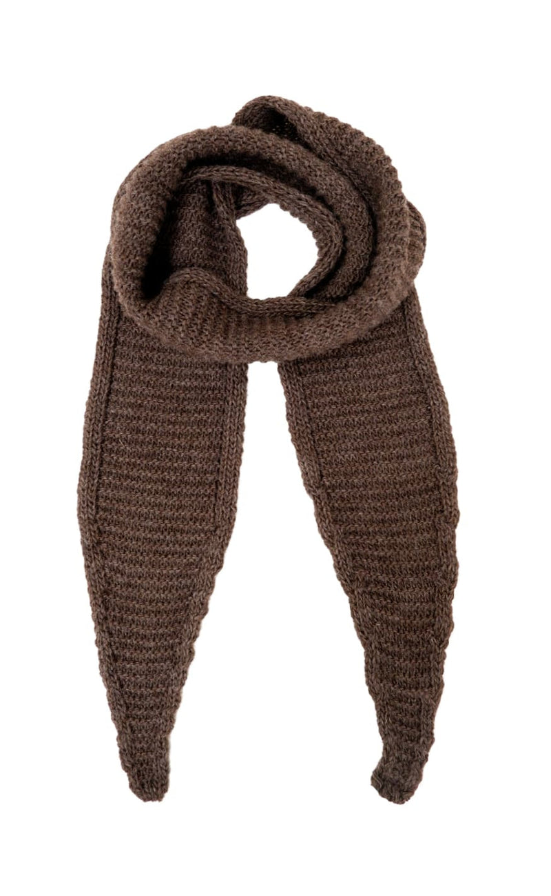 Black Colour Skjerf - Sally - Dk. Taupe
