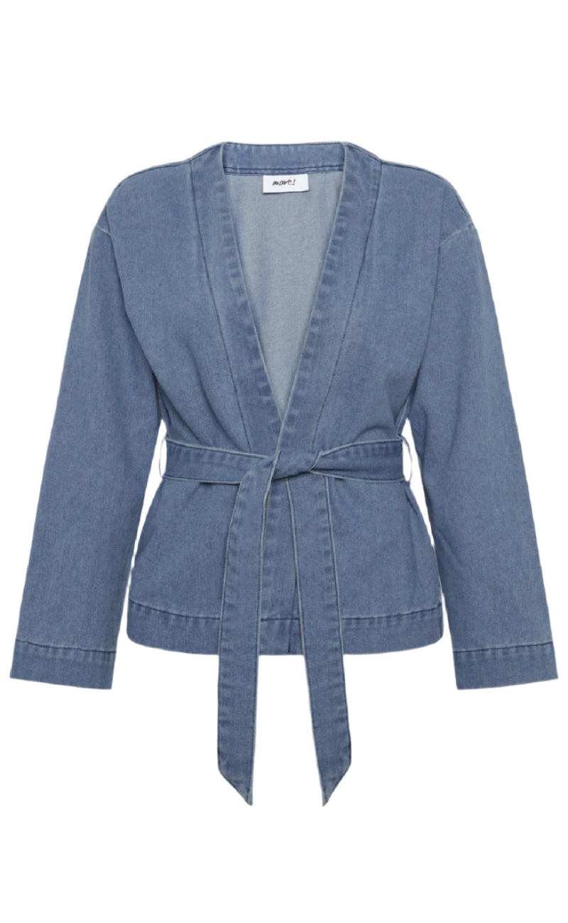 Moves Skjorte - Nila - Medium Blue