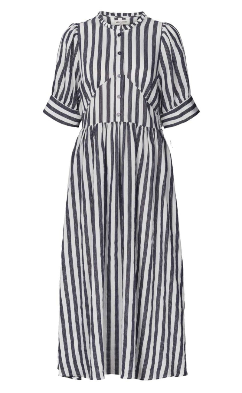 Lollys Laundry Kjole - Boston - Dark Blue