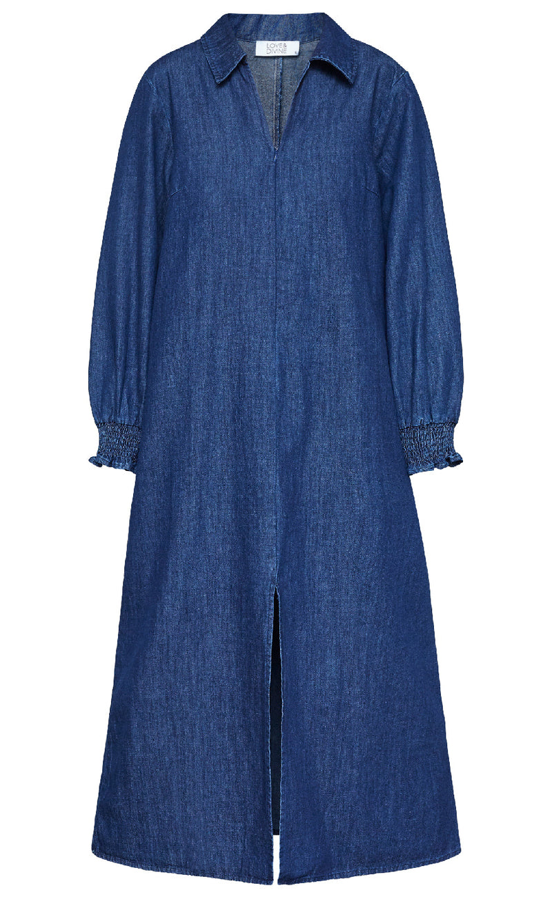 Love & Divine Kjole - Love1392 - D. Denim
