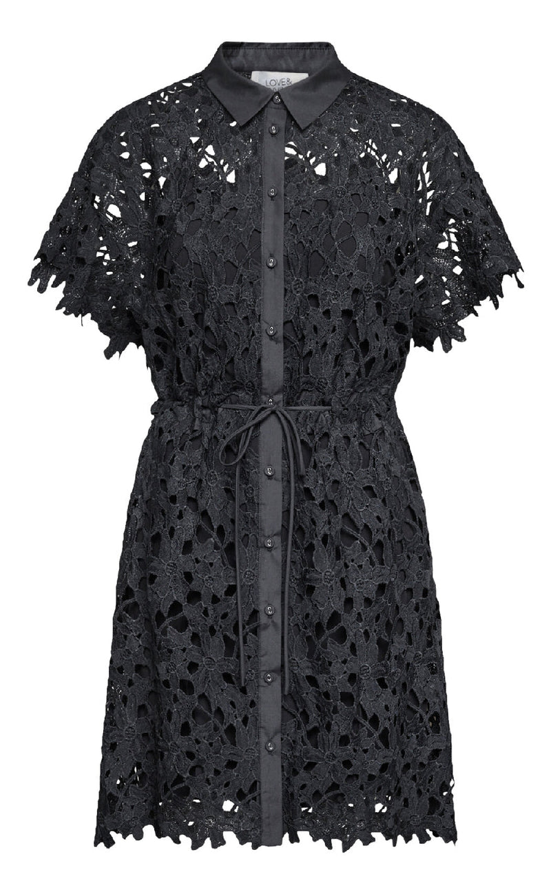 Love & Divine Kjole - Love1443 - Black