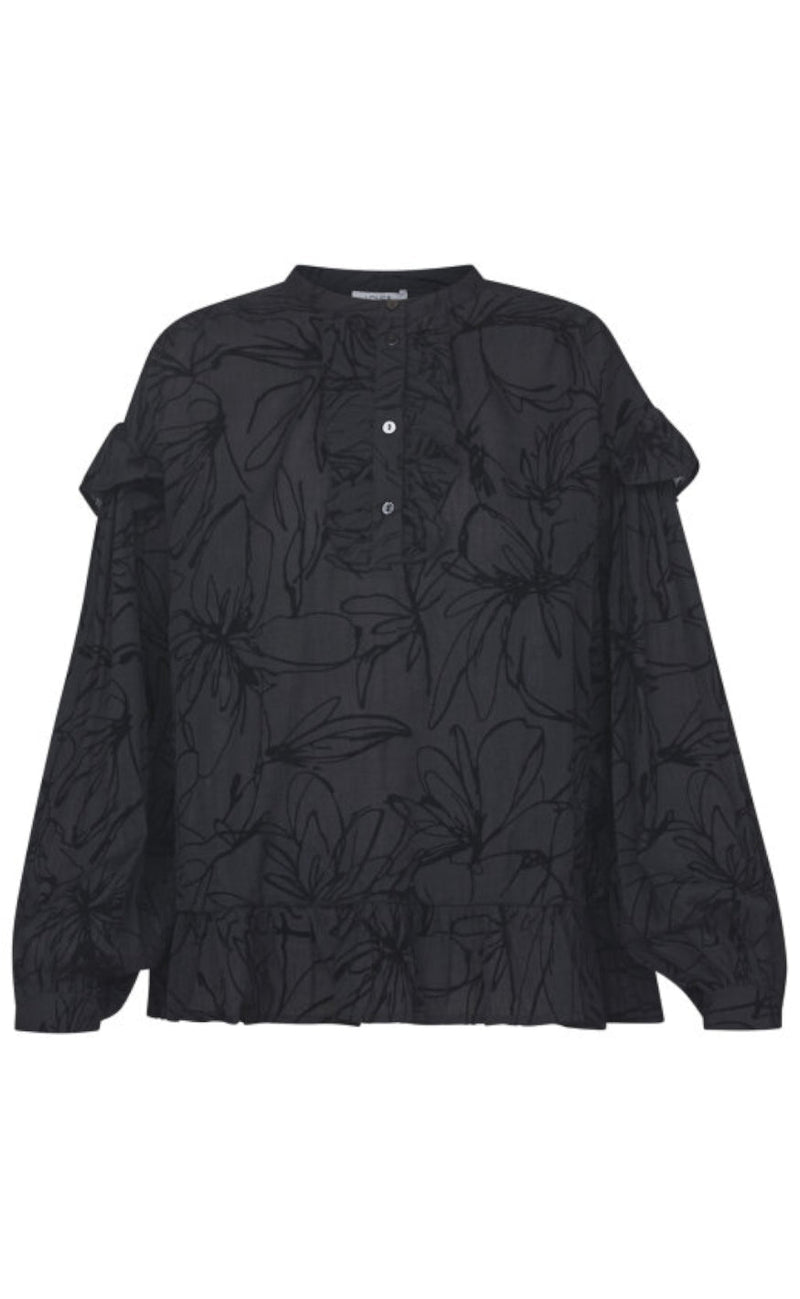 Love & Divine Bluse - Love1034 - Black/Black