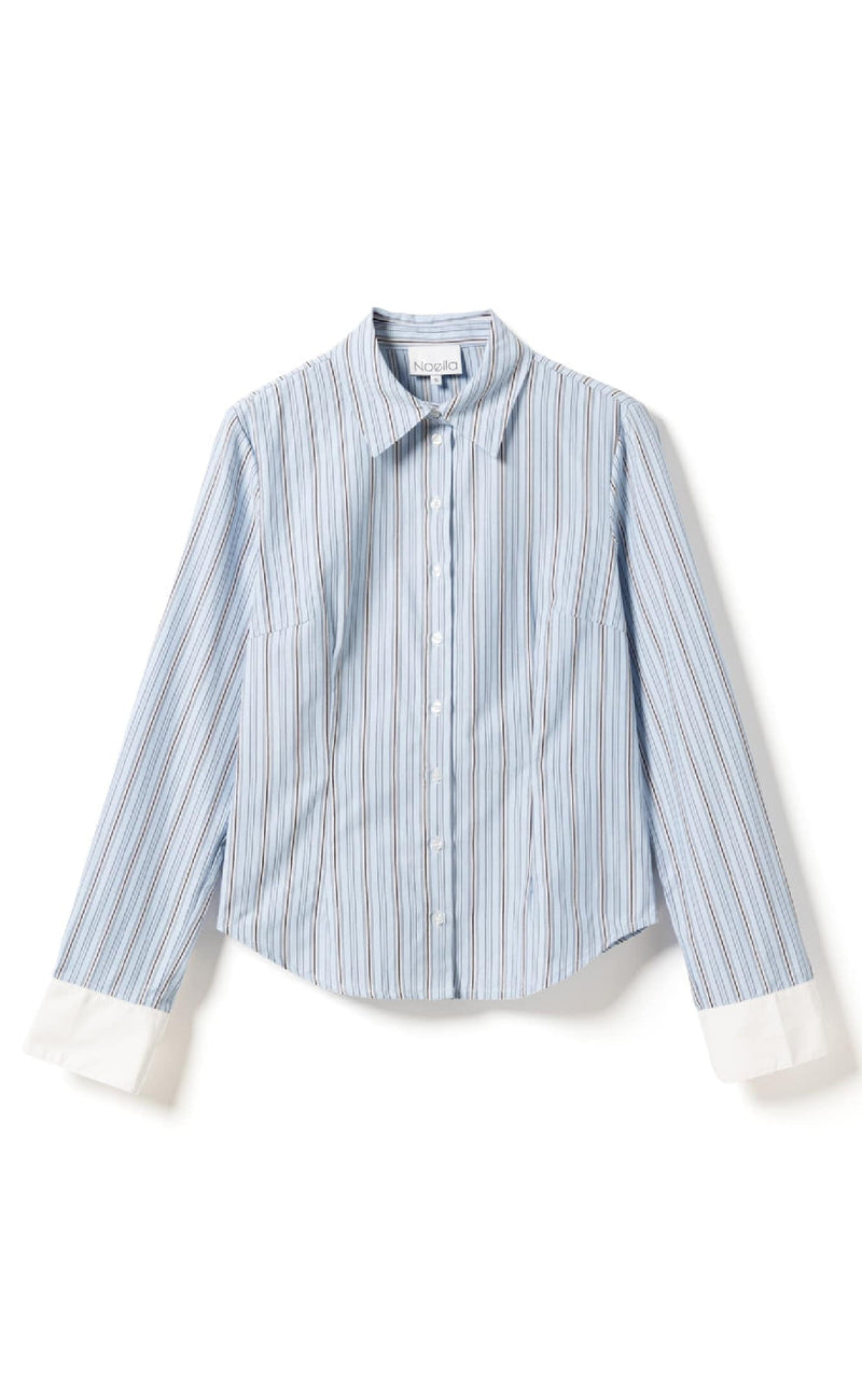 Noella Skjorte - Loyce - Coetta Blue Stripe