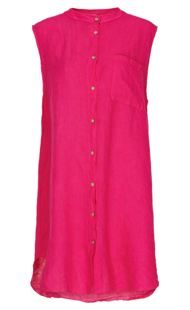 Marta Du Chateau Kjole - 92943 - Fuxia