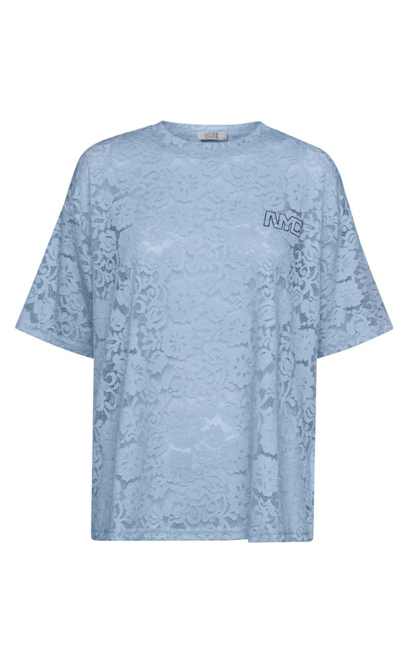 Love & Divine Topp - Love1337 - Denim Blue