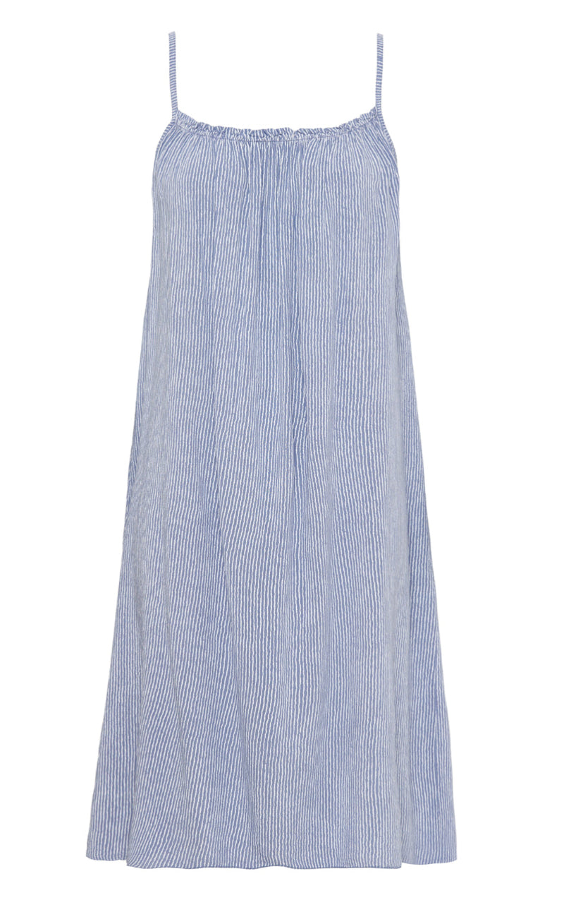 Marta Du Chateau Kjole - 7050 - Blue