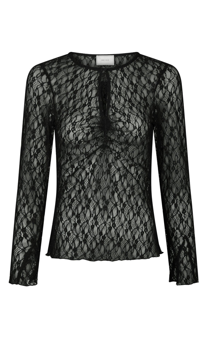 Neo Noir Bluse - Matria Lace - Black