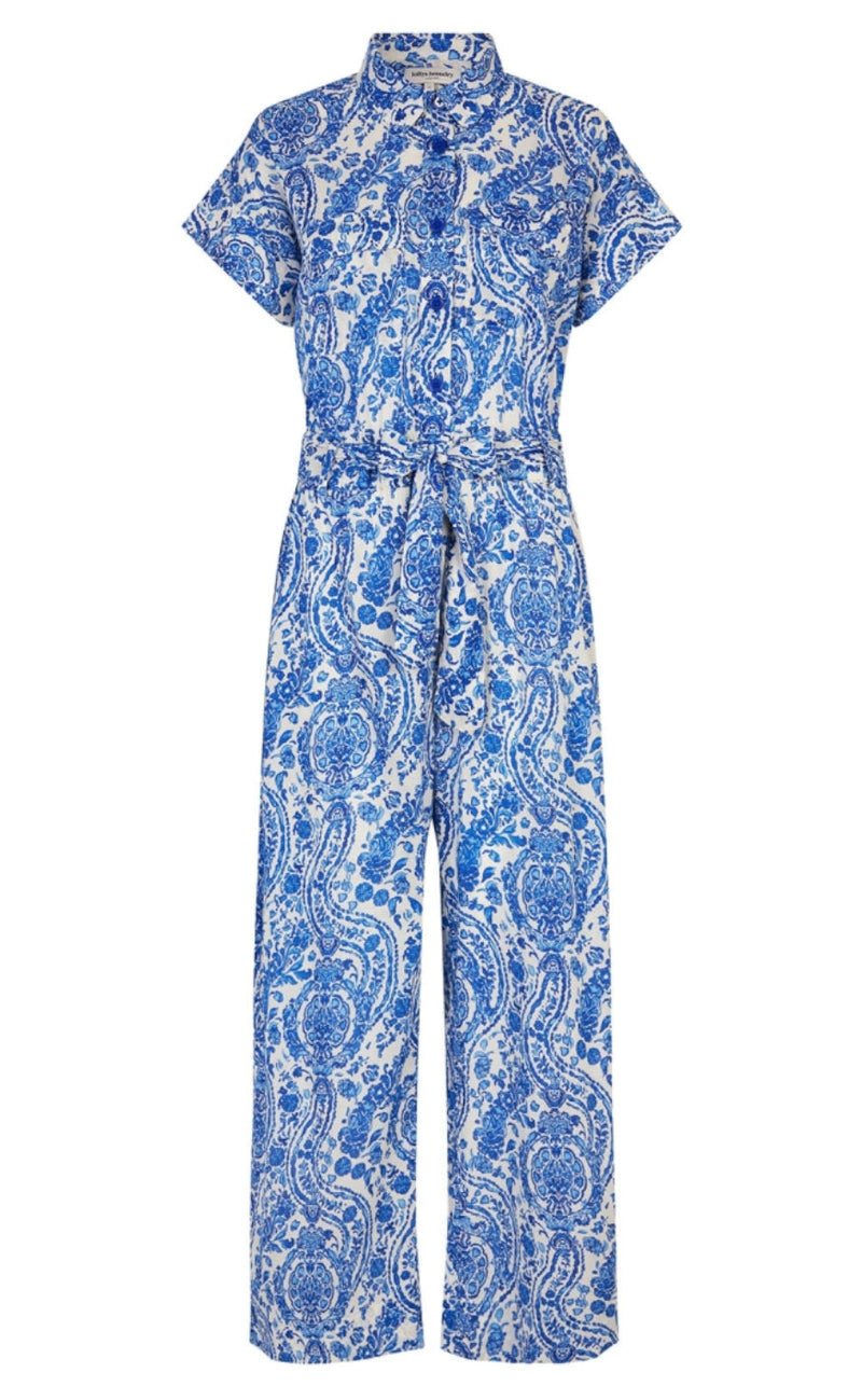 Lollys Laundry Jumpsuit - Mathilde - Blue