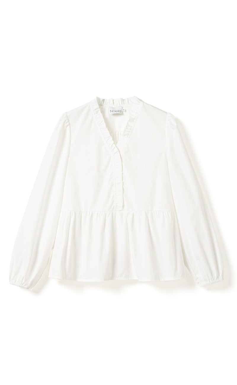Noella Bluse - Matti LS - White