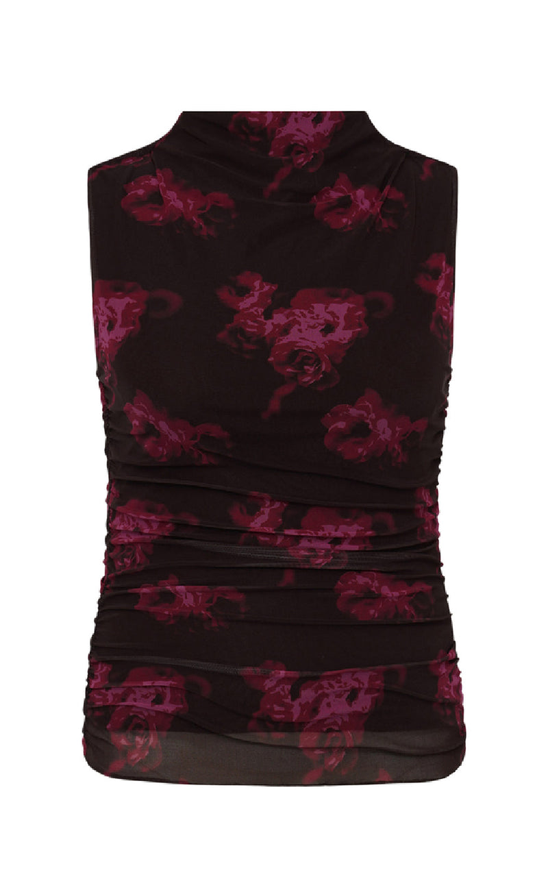 MbyM Topp - Marceline-M - Dark Florella Print