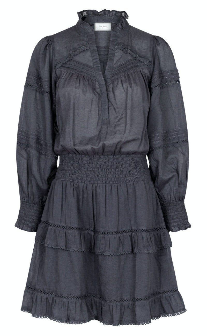 Neo Noir Kjole - Milan S Volie - Dark Grey