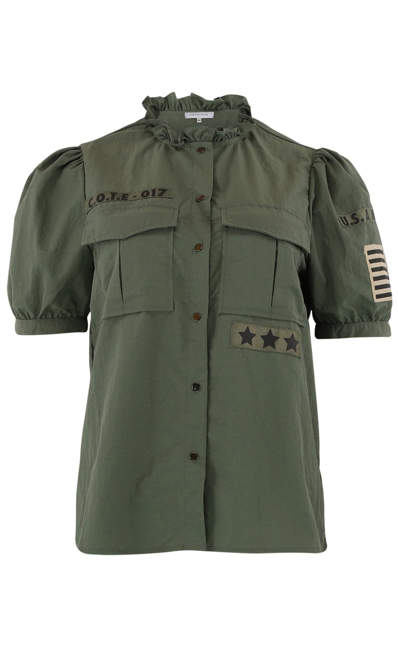 Continue Bluse - Mili - Army