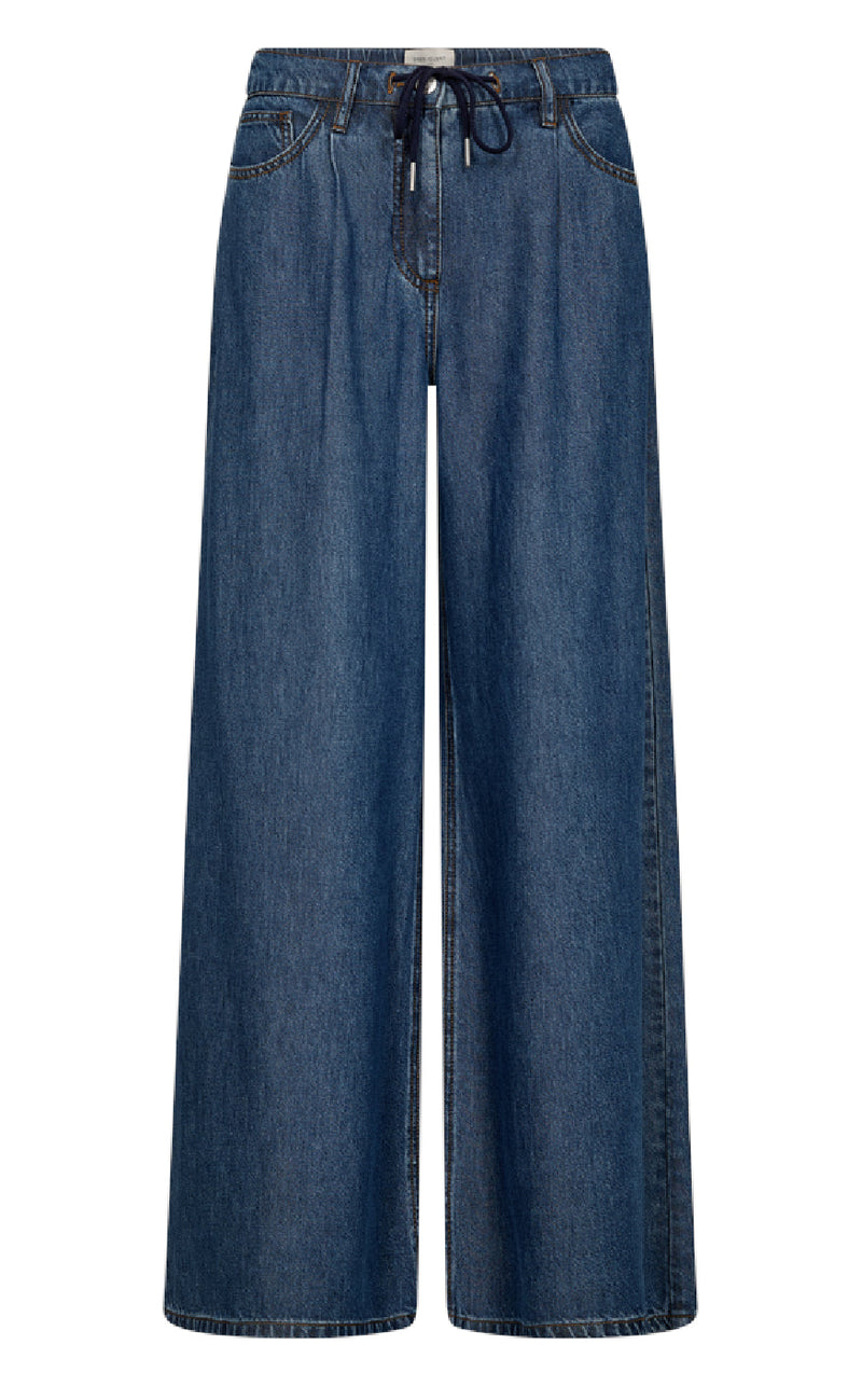 Freequent Bukser - Milo - Medium Blue Denim
