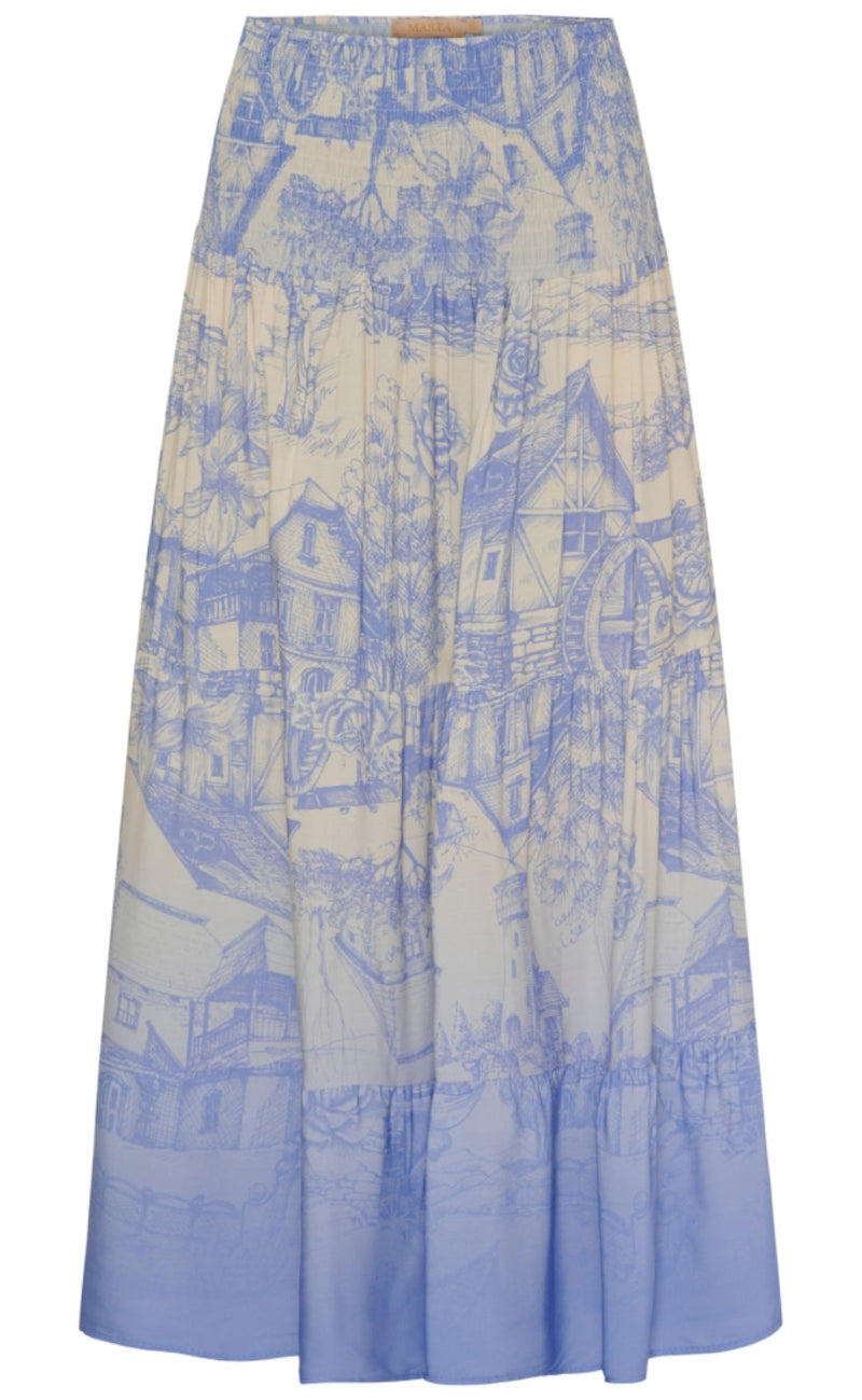 Marta Du Chateau Skjørt - 5201 Princess - Jeans 1634