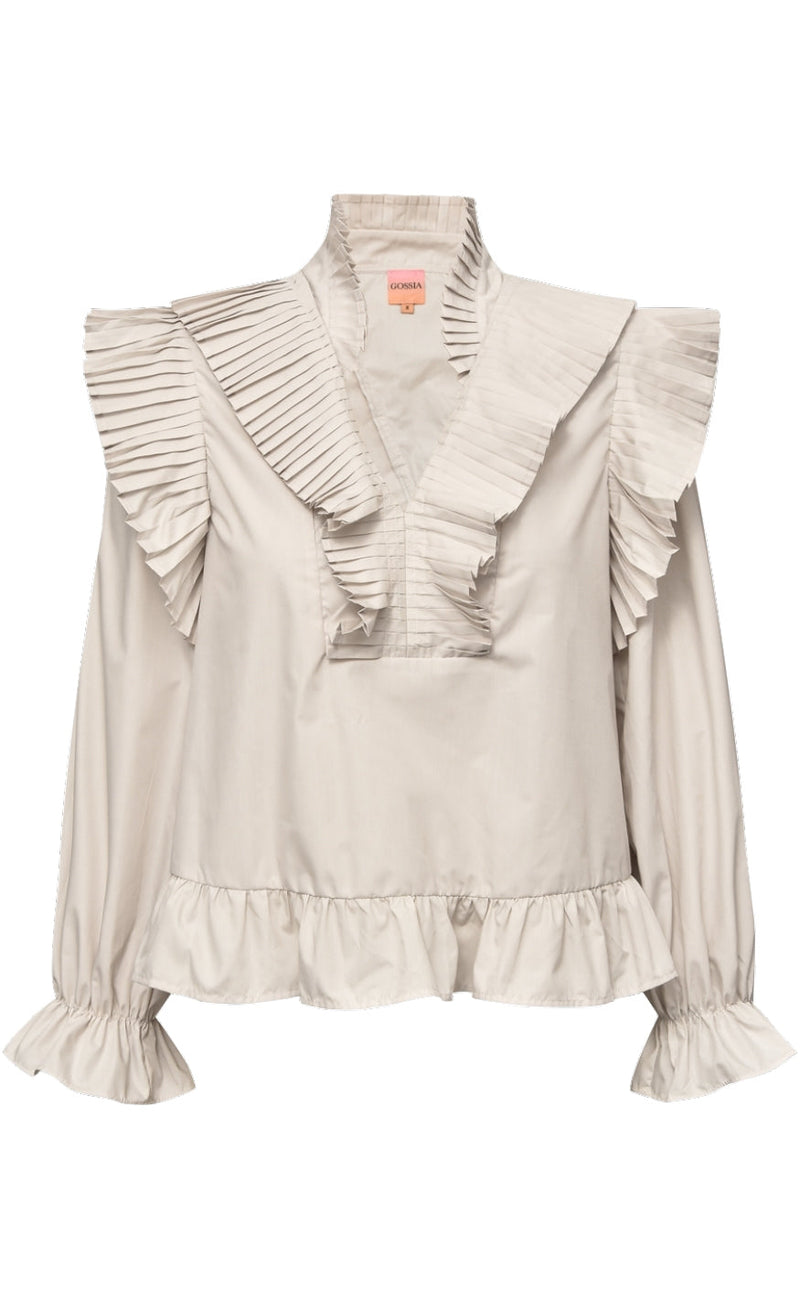 Gossia Bluse - Nazil - Creme