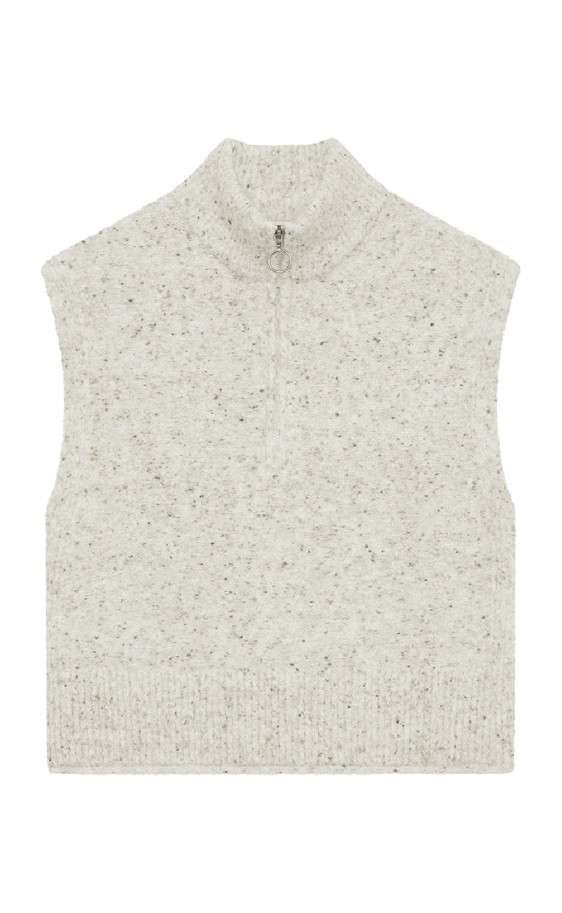 Freequent Vest - Grsnemes - Moonbeam Melange