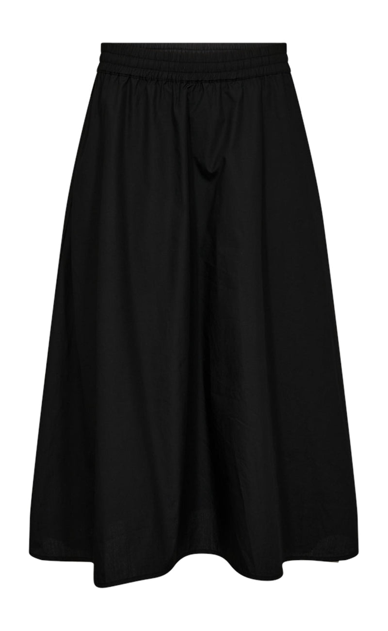 Freequent Skjørt - Breeze - Black