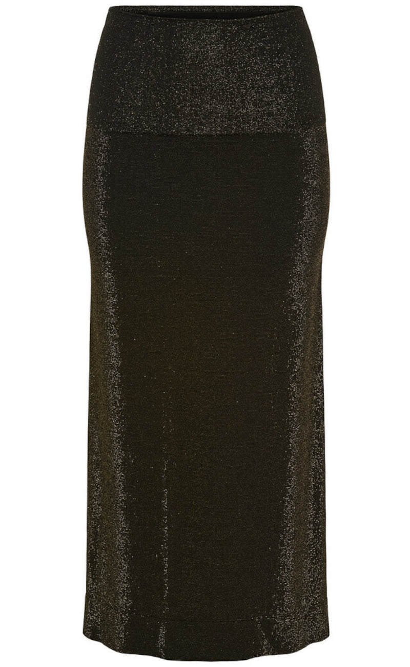 Tim & Simonsen Kjole/ Skjørt - Las Vegas - Black/Gold Glitter