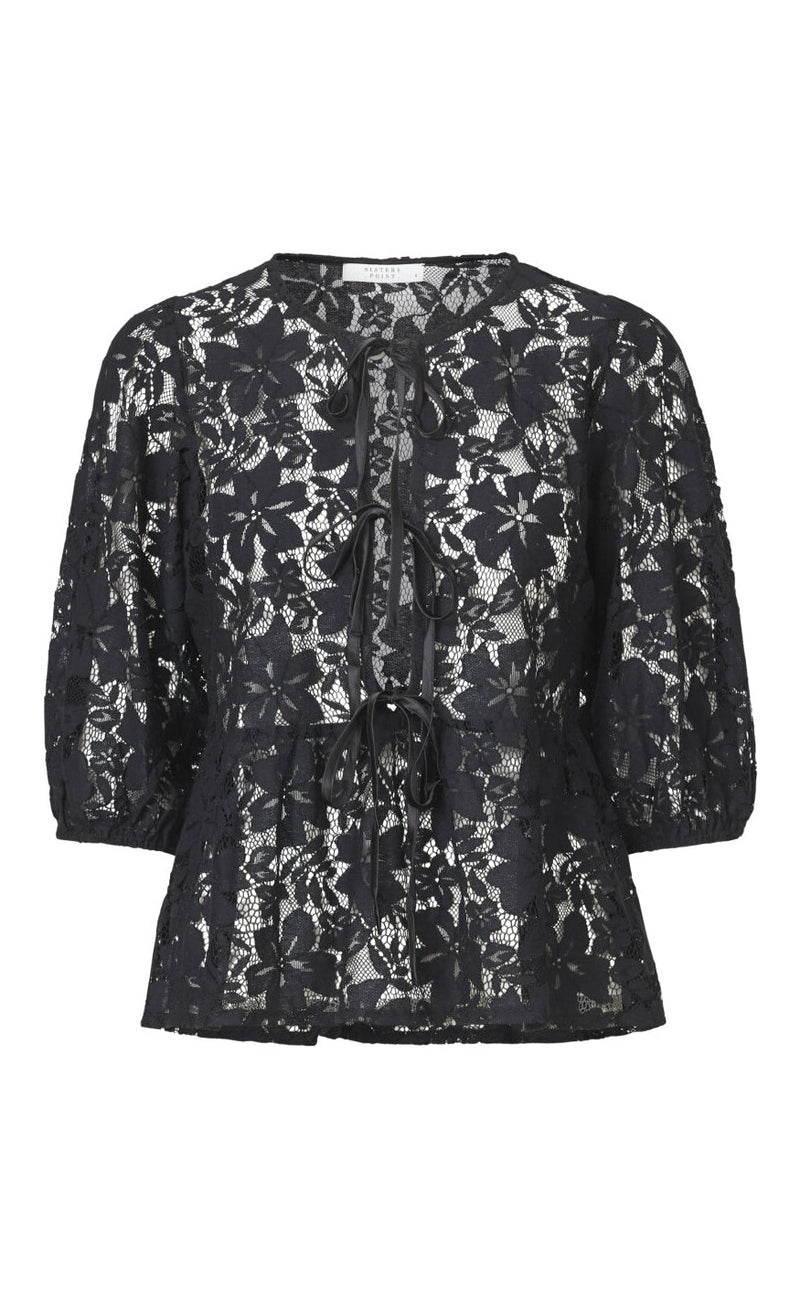 Sisters Point Bluse - Nell-P.Topp 2 - Black