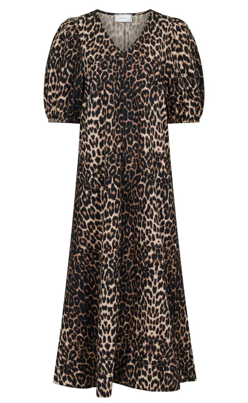 Neo Noir Kjole - Bobbi - Leopard
