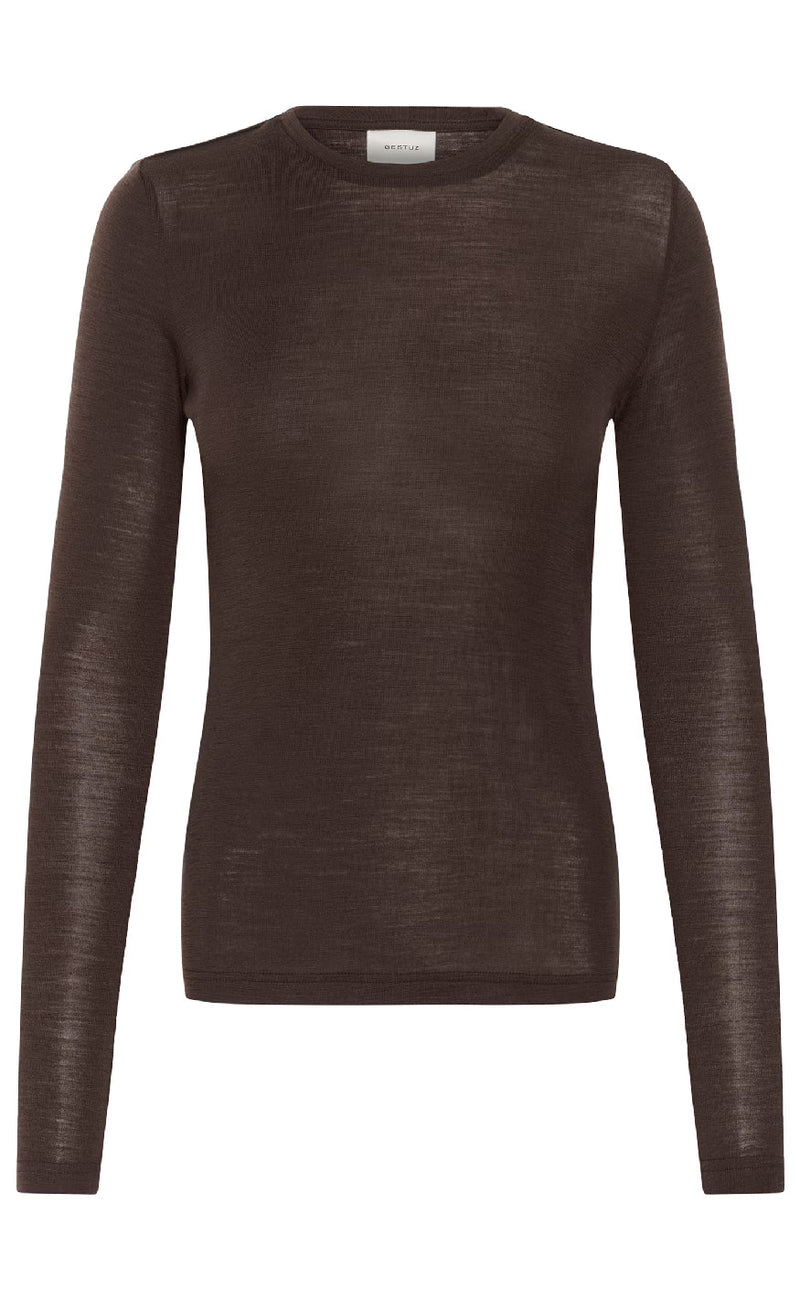 Gestuz Bluse - Ninia LS - Mole