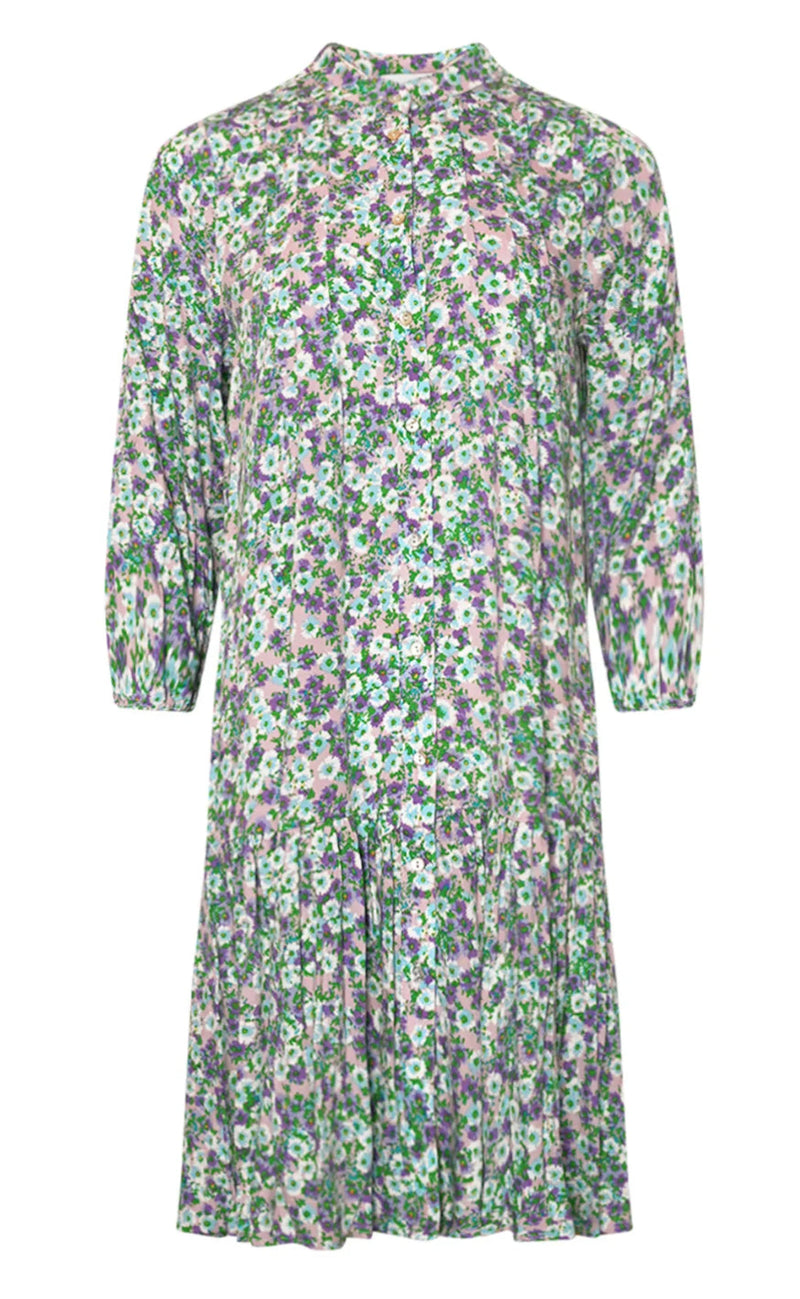 Noella Kjole - Imogene Short - Lavender Flower