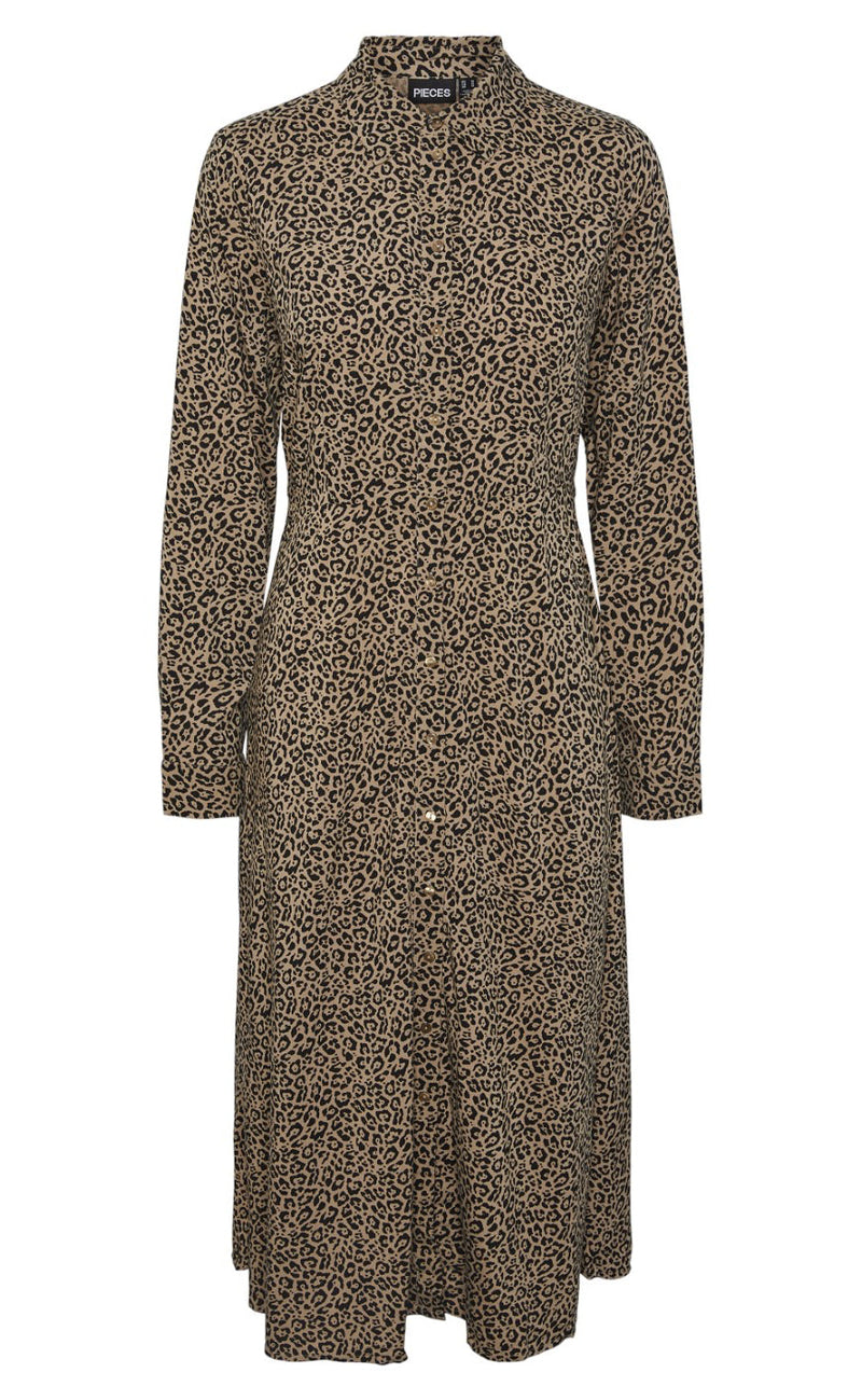PIECES Kjole - Nova - Silver Mink