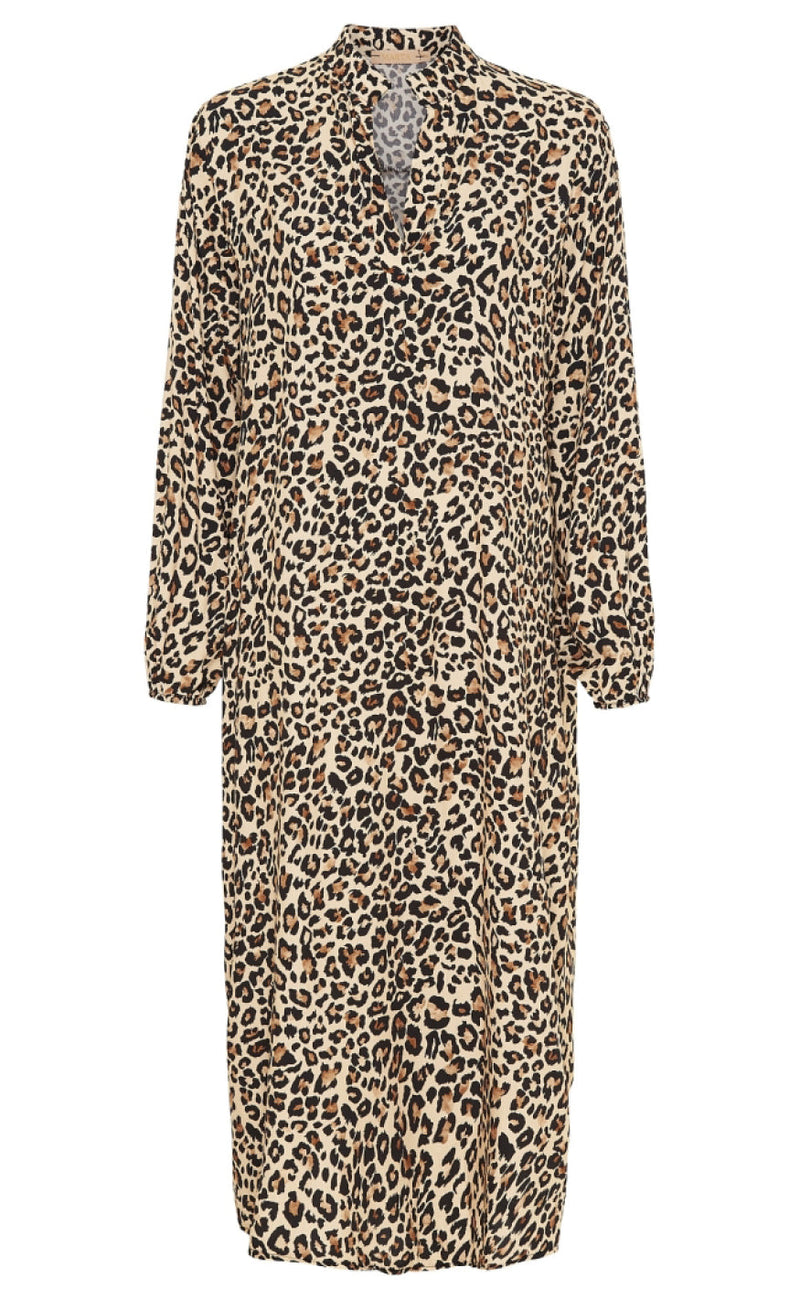 Marta Du Chateau Kjole - 5892 Lærke - Leo Print