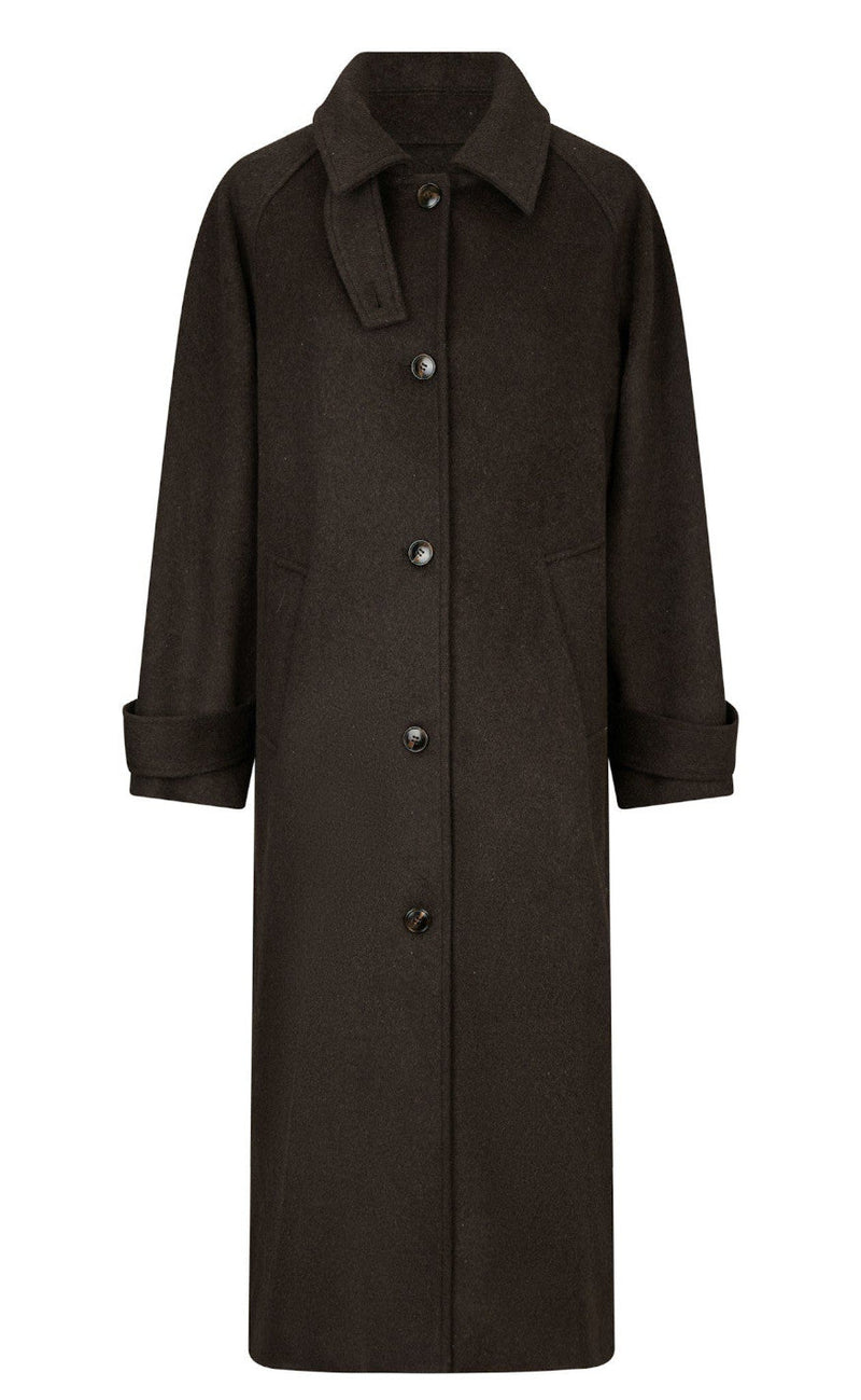 Neo Noir Jakke - Keaton - Chocolate Brown