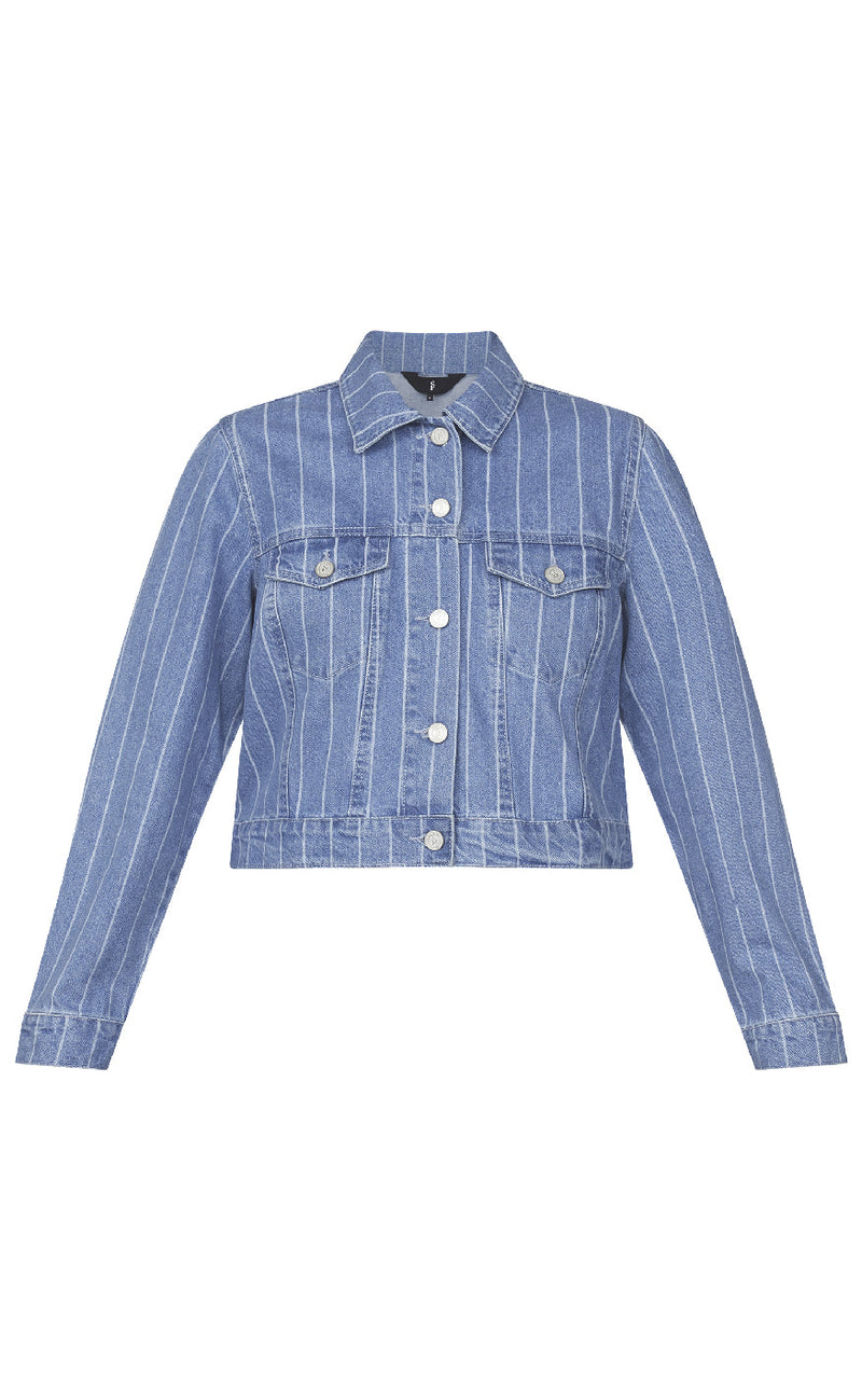 Sisters Point Jakke - Obita - Medium Blue/Stripe